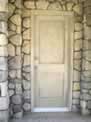 Door Faux Finished to match Stone